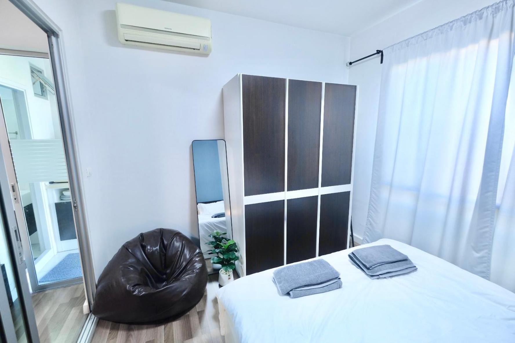 7Min Bkk Airport - Free Pick Up - Malls Nearby 방콕 외부 사진